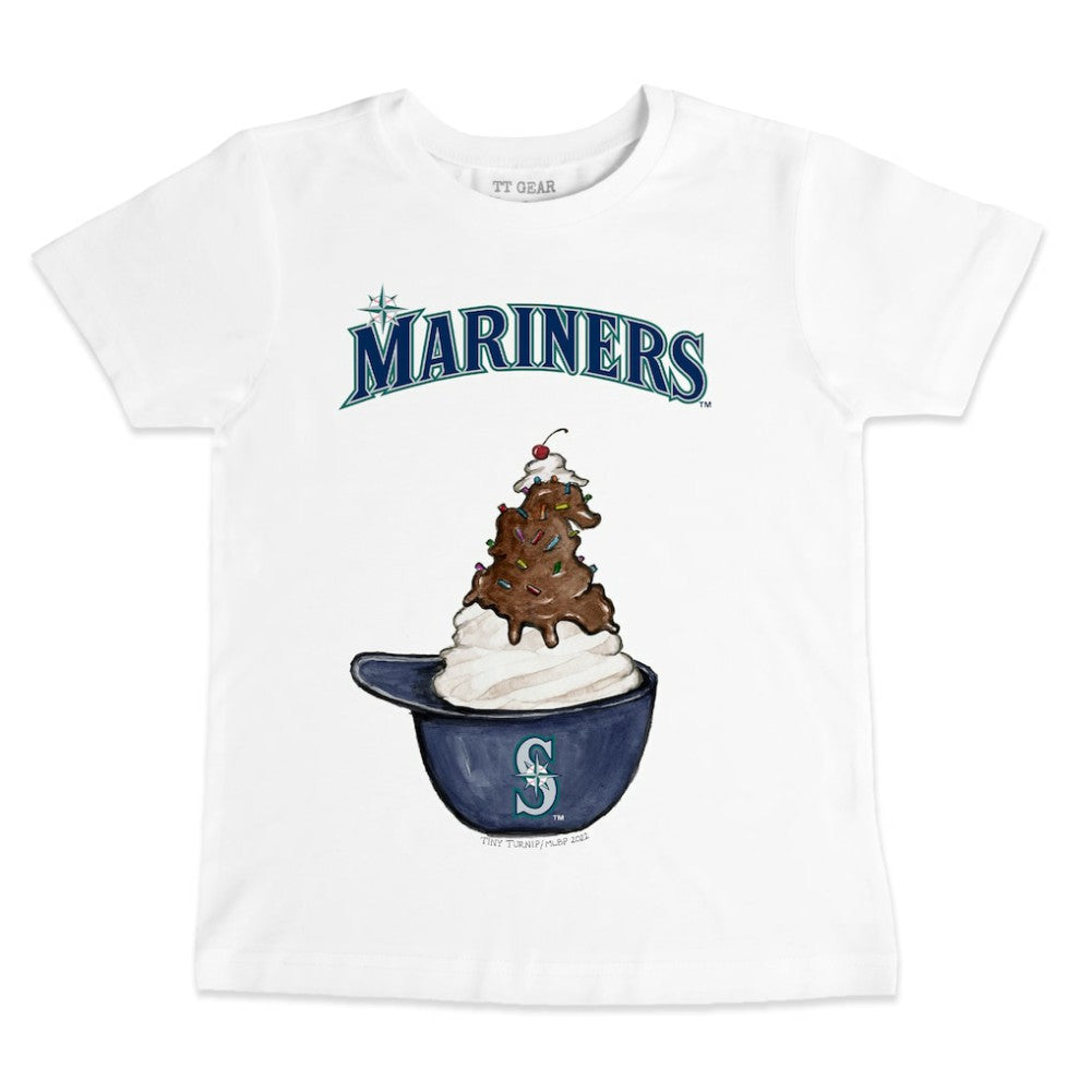 Seattle Mariners Tiny Turnip Youth Sundae Helmet T-Shirt Near Me