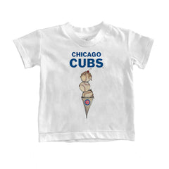 Chicago Cubs Tiny Turnip Youth Triple Scoop T-Shirt for sale