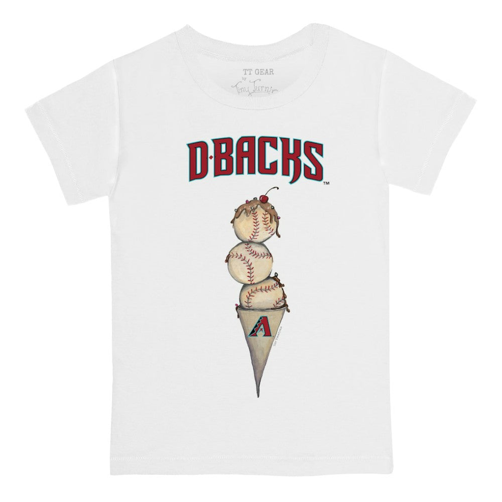 Arizona Diamondbacks Tiny Turnip Youth Triple Scoop T-Shirt for sale