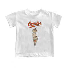 Baltimore Orioles Tiny Turnip Youth Triple Scoop T-Shirt Outlet