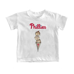 Philadelphia Phillies Tiny Turnip Youth Triple Scoop T-Shirt Near Me