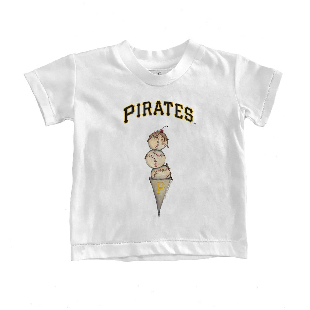 Pittsburgh Pirates Tiny Turnip Youth Triple Scoop T-Shirt Outlet