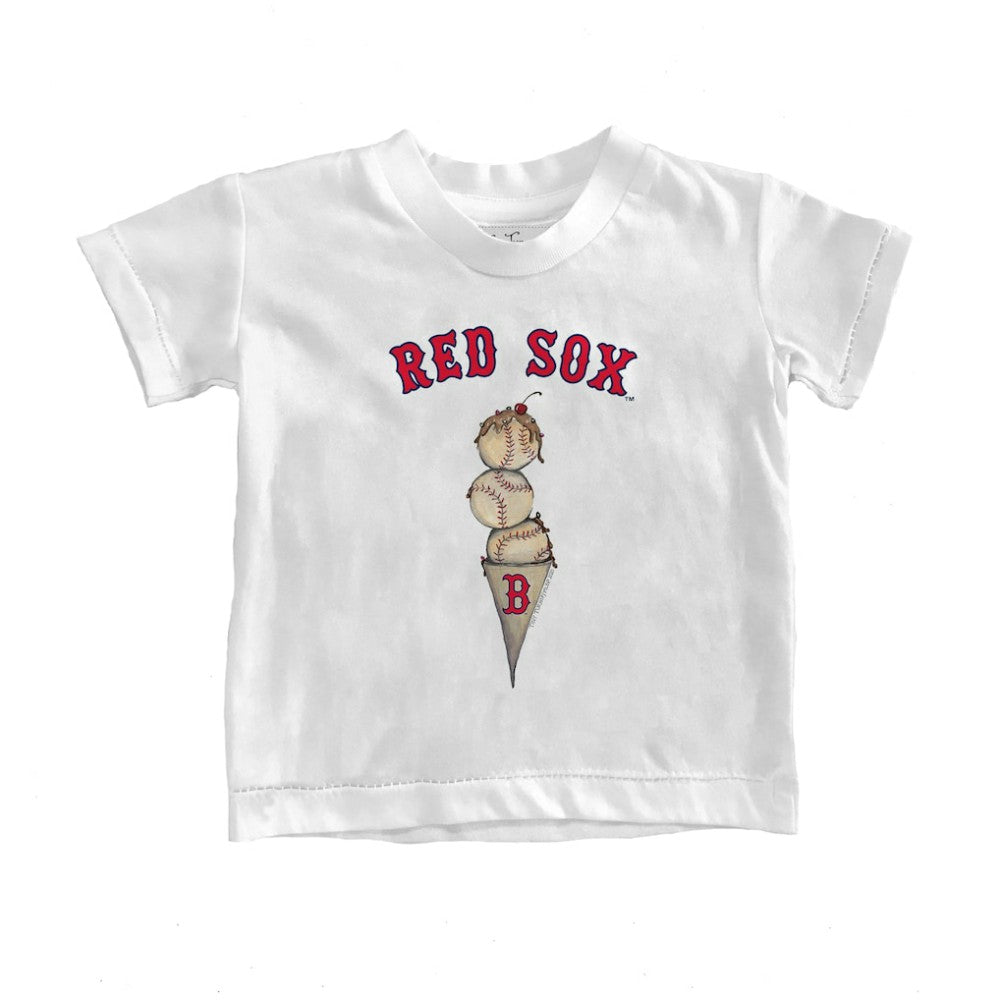 Boston Red Sox Tiny Turnip Youth Triple Scoop T-Shirt Online