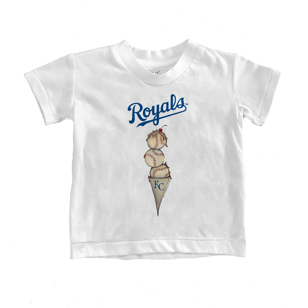 Kansas City Royals Tiny Turnip Youth Triple Scoop T-Shirt Sale