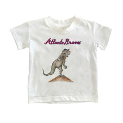 Atlanta Braves Tiny Turnip Youth TT Rex T-Shirt for sale