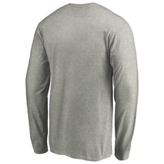 Boston Bruins Primary Logo Long Sleeve T-Shirt - Heather Gray | NHL on sale