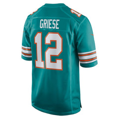 Bob Griese Miami Dolphins Retired Player Jersey - Aqua - Nike