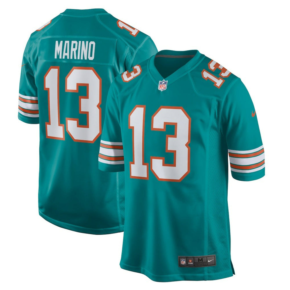 Dan Marino Miami Dolphins Retired Player Jersey - Aqua - Nike