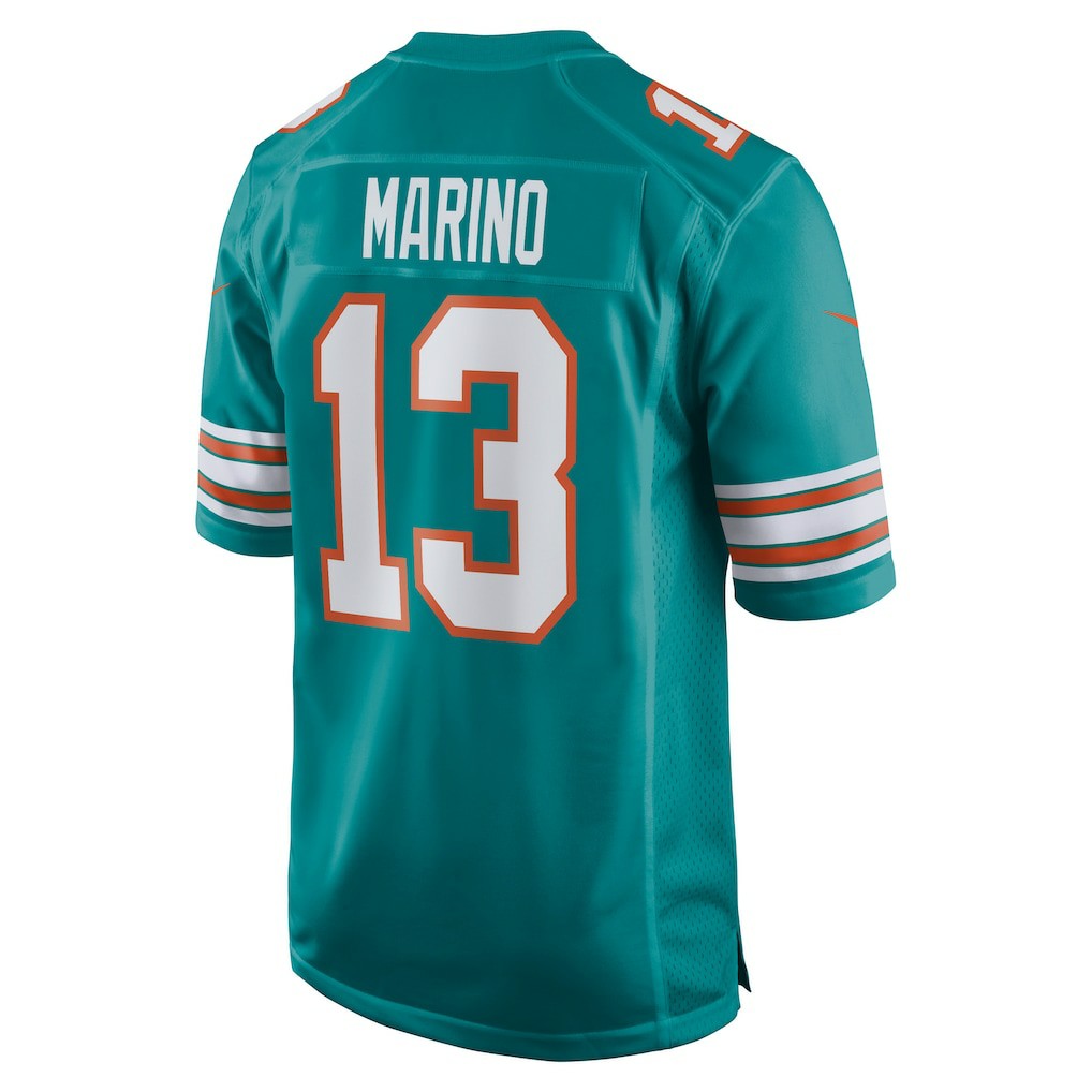 Dan Marino Miami Dolphins Retired Player Jersey - Aqua - Nike