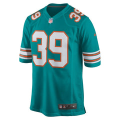 Larry Csonka Miami Dolphins Retired Player Jersey - Aqua - Nike
