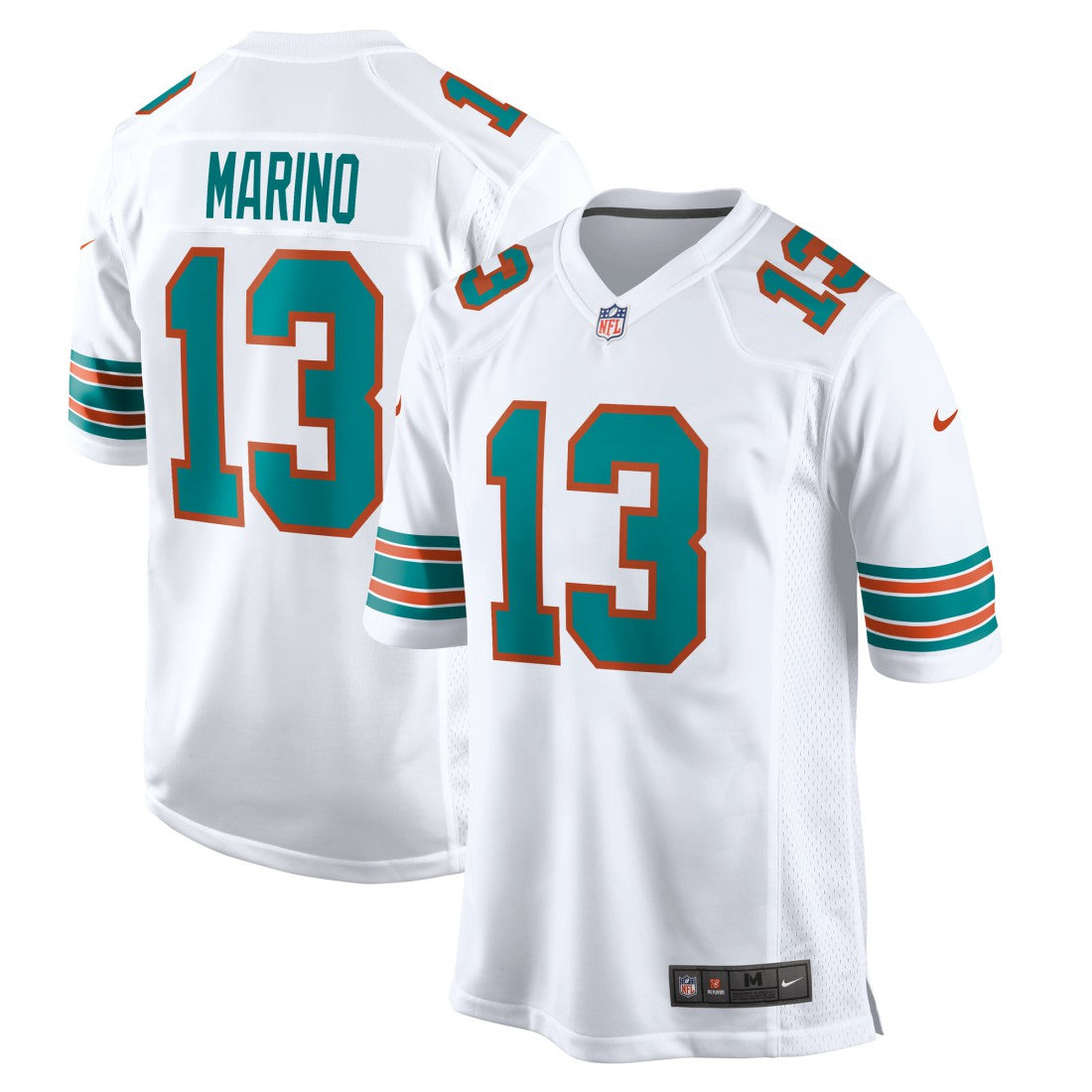 Dan Marino Miami Dolphins Retired Player Jersey - White - Nike