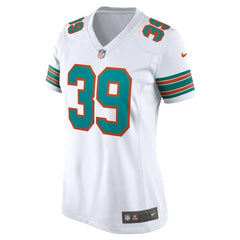 Larry Csonka Miami Dolphins Retired Player Jersey - White - Nike