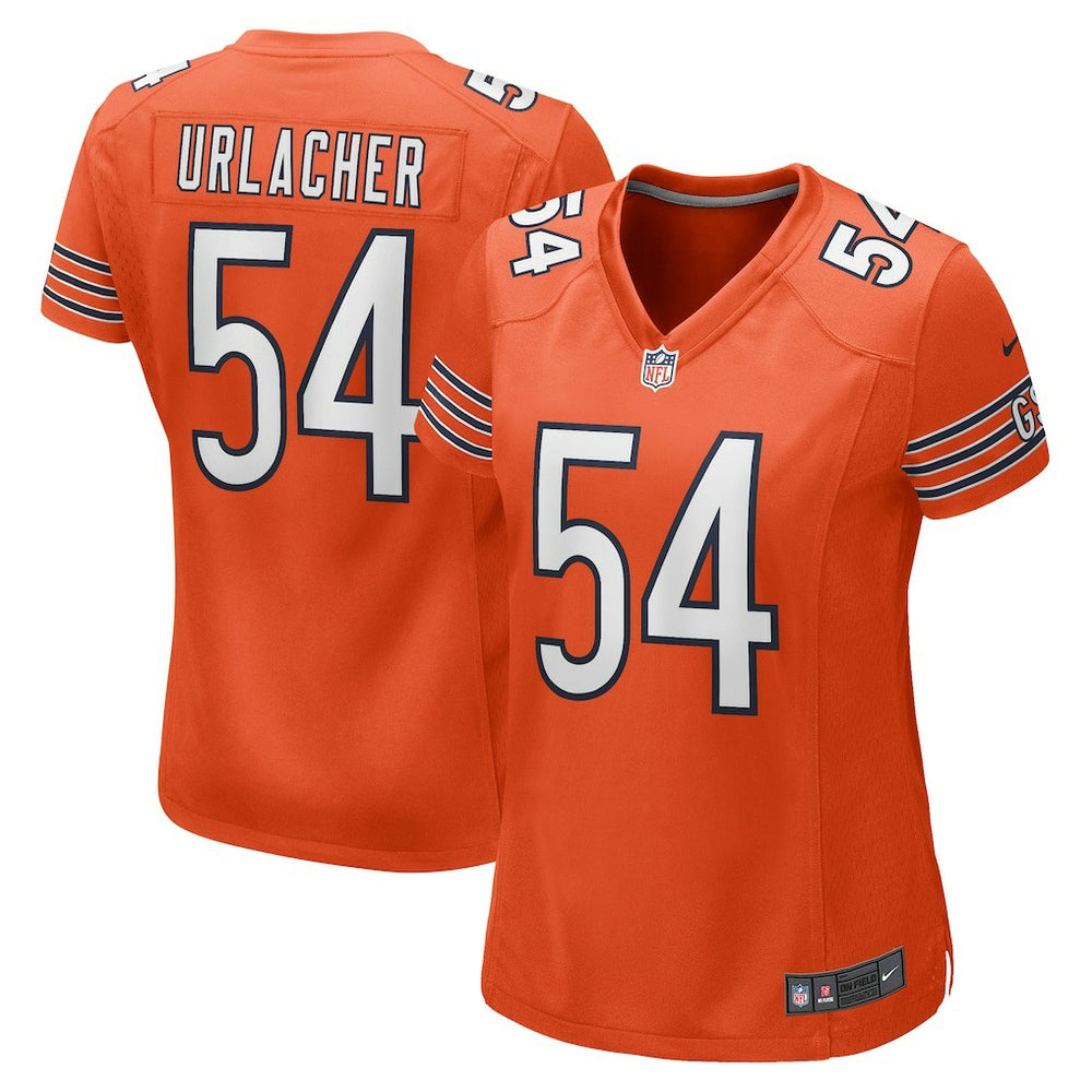 Brian Urlacher Chicago Bears Women's Retired Player Jersey - Orange - Nike
