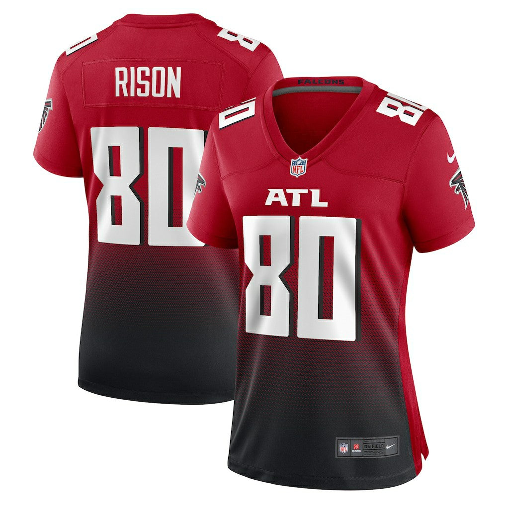 Andre Rison Atlanta Falcons Women's Retired Player Jersey - Red - Nike