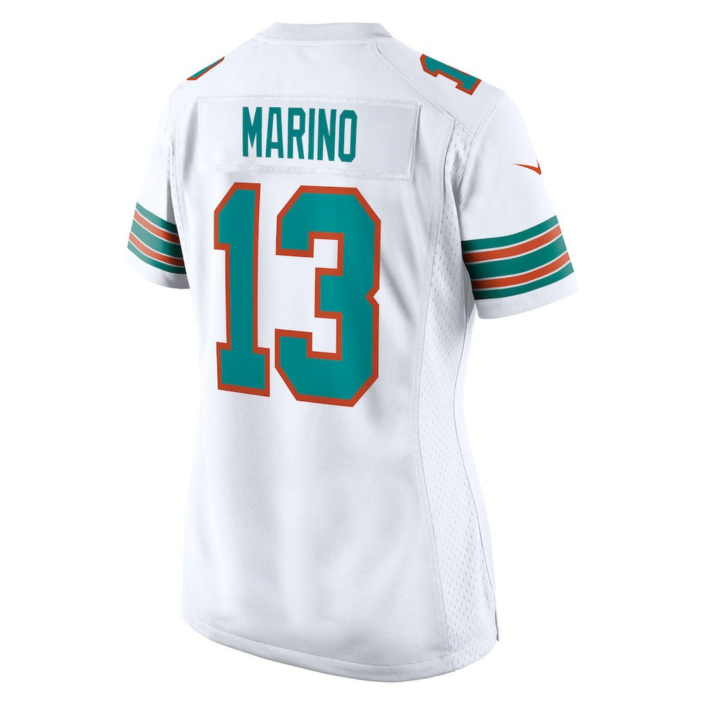Dan Marino Miami Dolphins Women's Retired Player Jersey - White - Nike