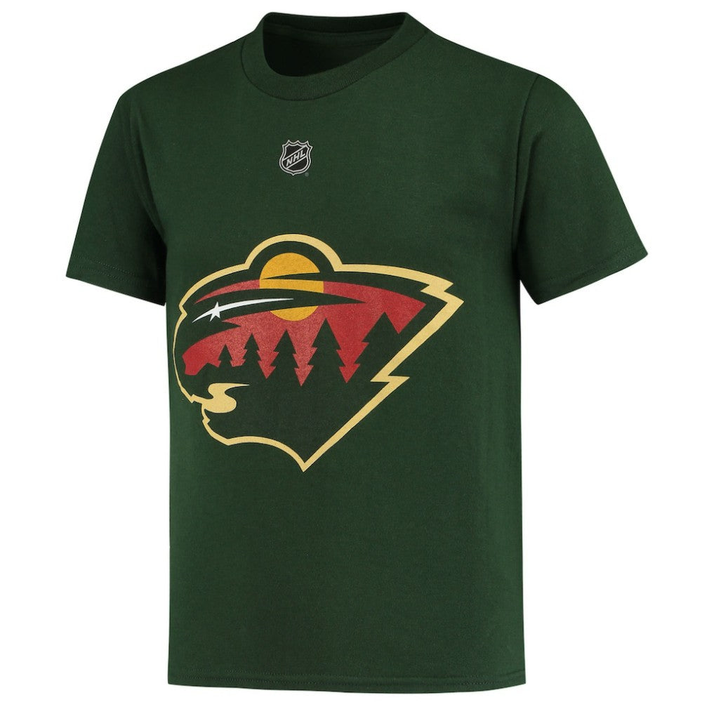 Kirill Kaprizov Minnesota Wild Youth Player Name & Number T-Shirt - Green | NHL discount