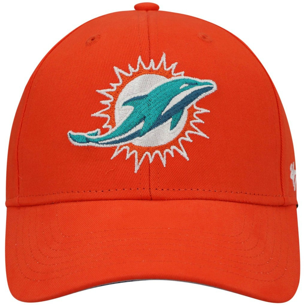 Miami Dolphins '47 Youth Secondary MVP Adjustable Hat - Orange - 47 brand