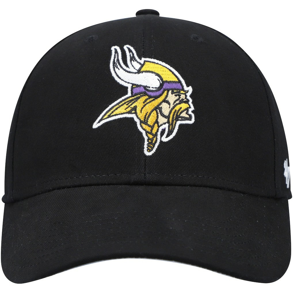 Minnesota Vikings '47 Youth Secondary MVP Adjustable Hat - Black - 47 brand