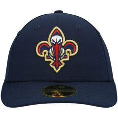 New Era New Orleans Pelicans Team Logo Low Profile 59FIFTY Fitted Hat Navy