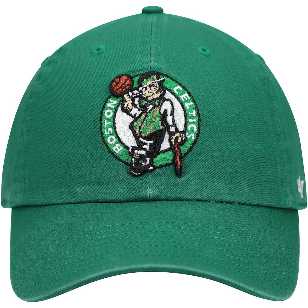 47 brand Boston Celtics '47 Core Logo Clean Up Adjustable Hat Kelly Green