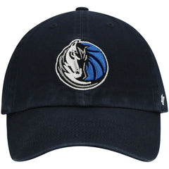 47 brand Dallas Mavericks '47 Core Logo Clean Up Adjustable Hat Navy