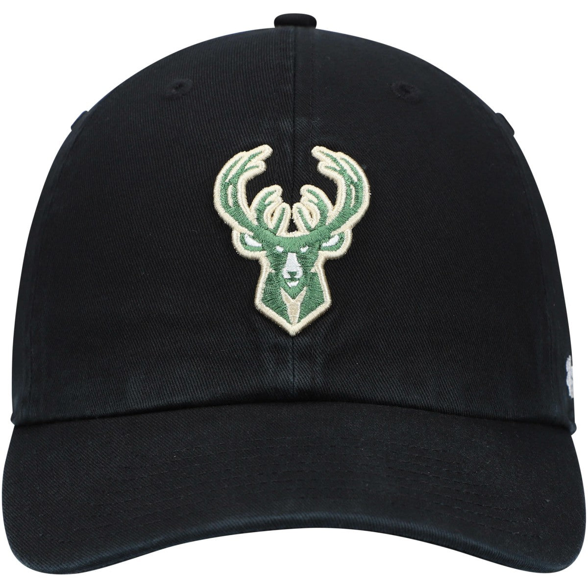 47 brand Milwaukee Bucks '47 Core Logo Clean Up Adjustable Hat Black