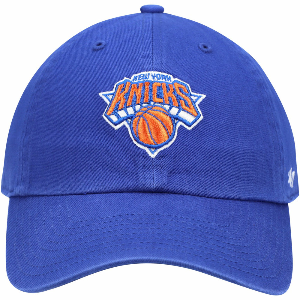 47 brand New York Knicks '47 Core Logo Clean Up Adjustable Hat Blue
