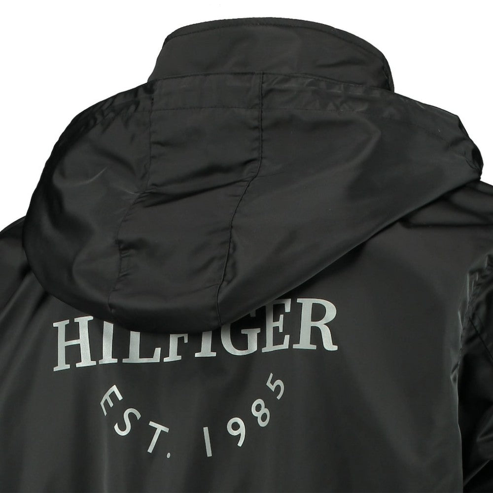 Philadelphia Flyers Tommy Hilfiger Anorak Quarter-Zip Hoodie Jacket - Black/Gray | NHL sale