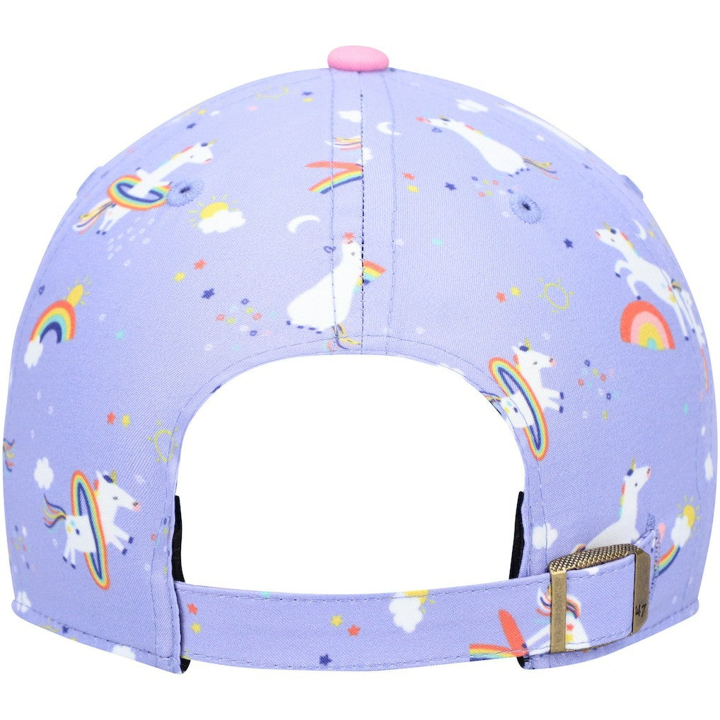 Buffalo Bills '47 Girls Preschool Unicorn Clean Up Adjustable Hat - Purple - 47 brand