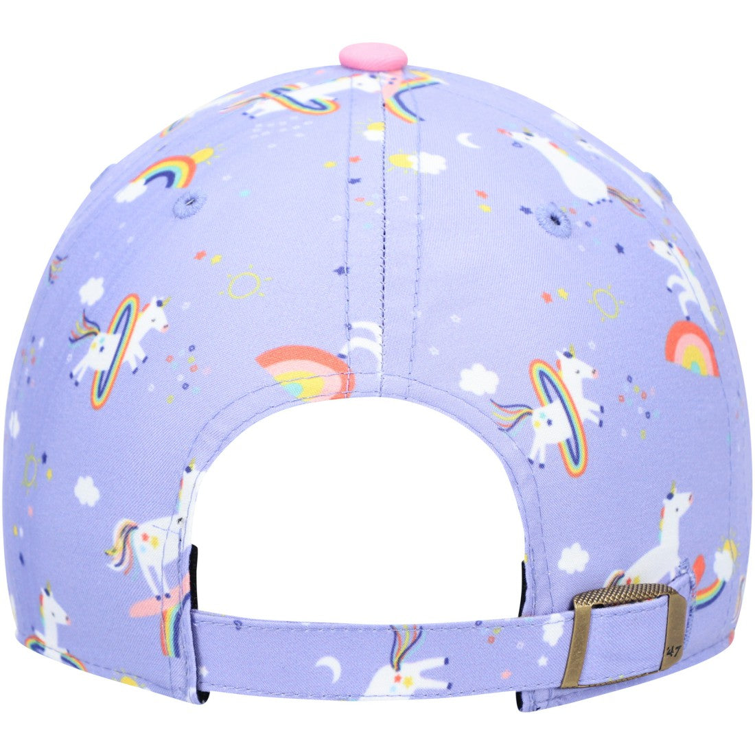 Green Bay Packers '47 Girls Preschool Unicorn Clean Up Adjustable Hat - Purple - 47 brand