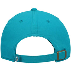 Miami Dolphins '47 Youth Logo Clean Up Adjustable Hat - Aqua - 47 brand