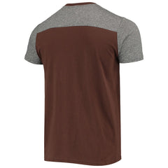 Cleveland Browns Majestic Threads Field Goal Slub T-Shirt - Brown/Gray - NFL