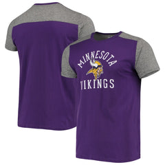 Minnesota Vikings Majestic Threads Field Goal Slub T-Shirt - Purple/Gray - NFL