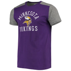 Minnesota Vikings Majestic Threads Field Goal Slub T-Shirt - Purple/Gray - NFL