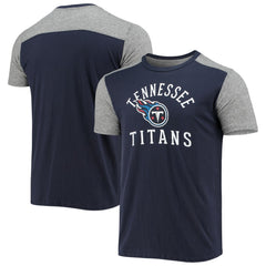 Tennessee Titans Majestic Threads Field Goal Slub T-Shirt - Navy/Gray - NFL