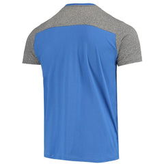 Los Angeles Rams Majestic Threads Gridiron Classics Field Goal Slub T-Shirt - Royal/Heathered Gray - NFL