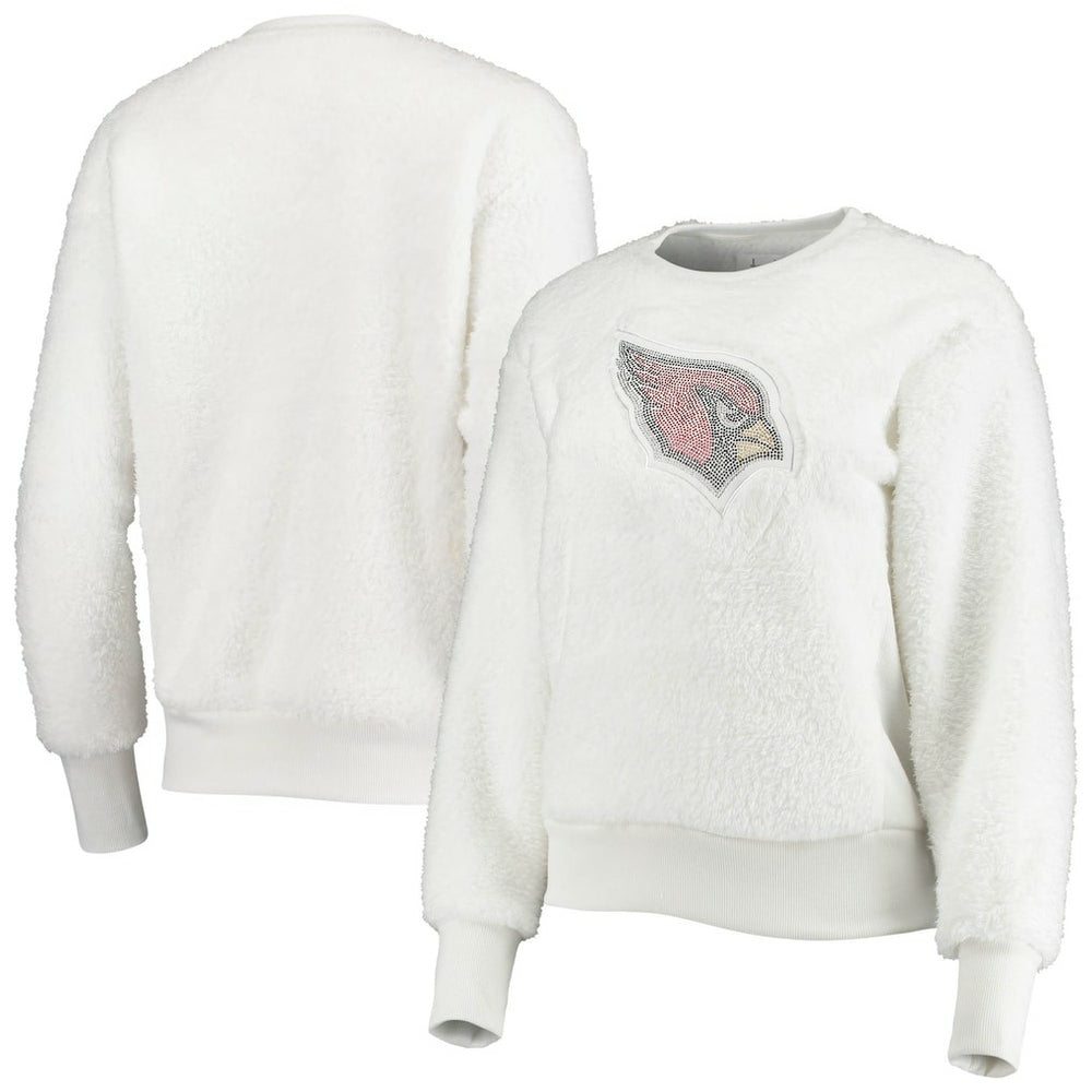 Arizona Cardinals Touch Women's Milestone Tracker Pullover Sweatshirt - White - NFL