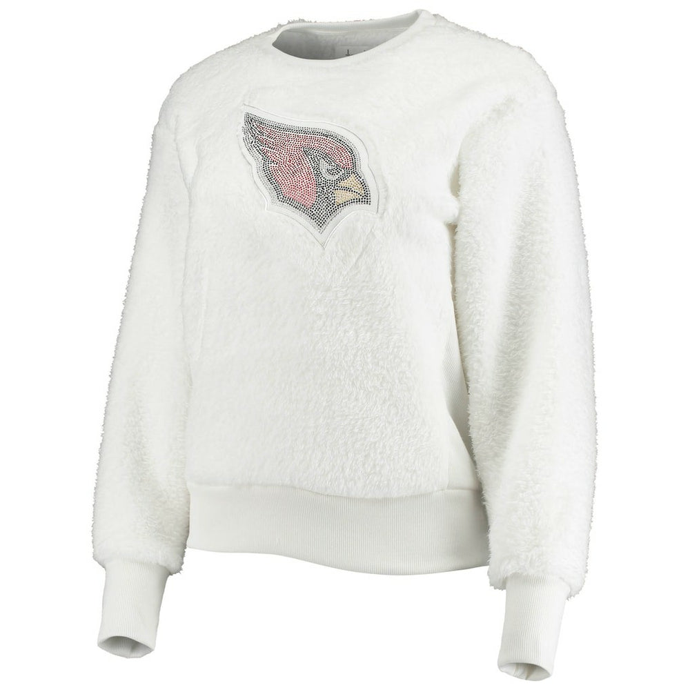 Arizona Cardinals Touch Women's Milestone Tracker Pullover Sweatshirt - White - NFL