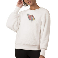 Arizona Cardinals Touch Women's Milestone Tracker Pullover Sweatshirt - White - NFL