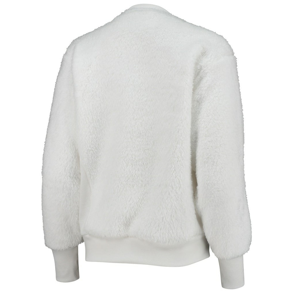 Carolina Panthers Touch Women's Milestone Tracker Pullover Sweatshirt - White - NFL