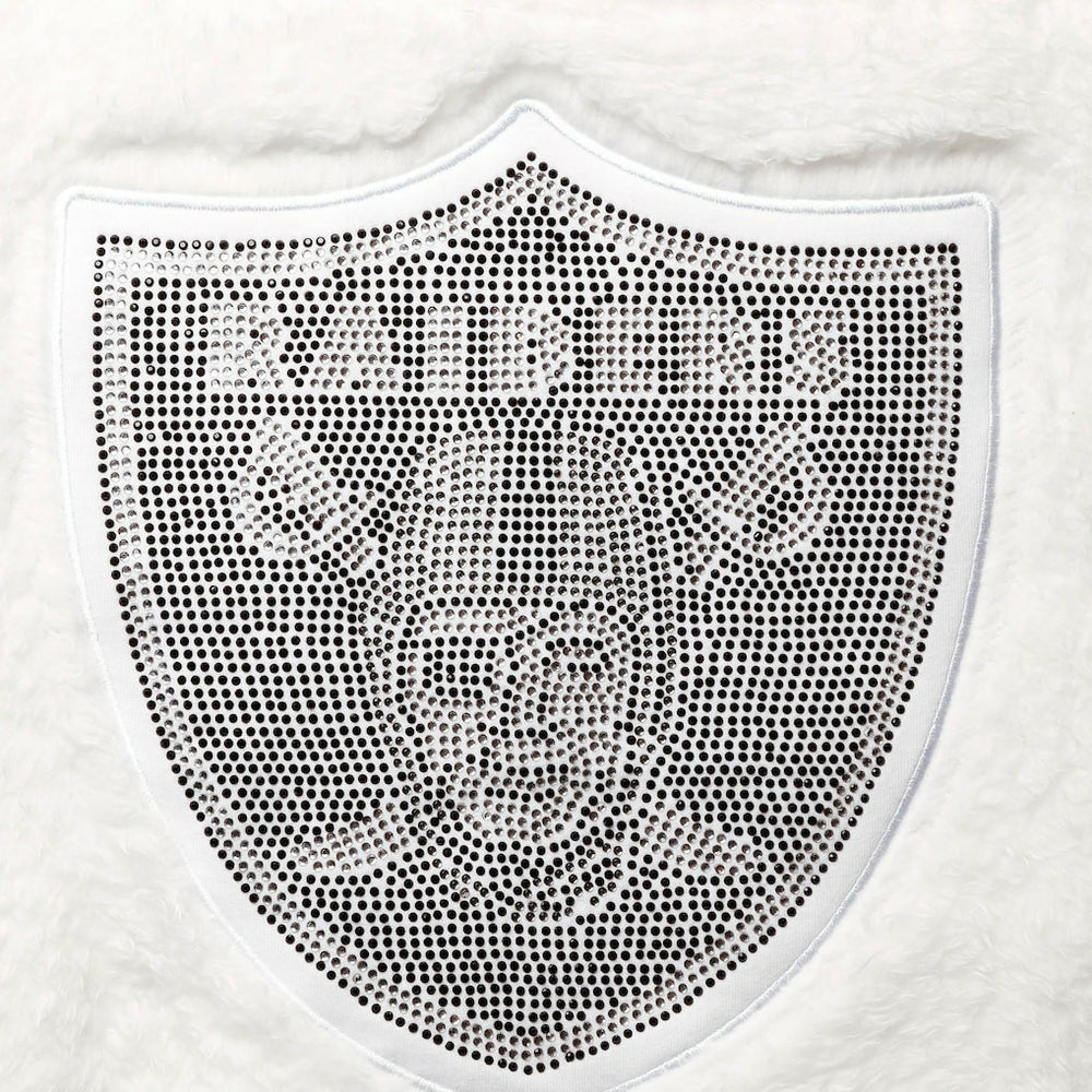 Las Vegas Raiders Touch Women's Milestone Tracker Pullover Sweatshirt - White - NFL