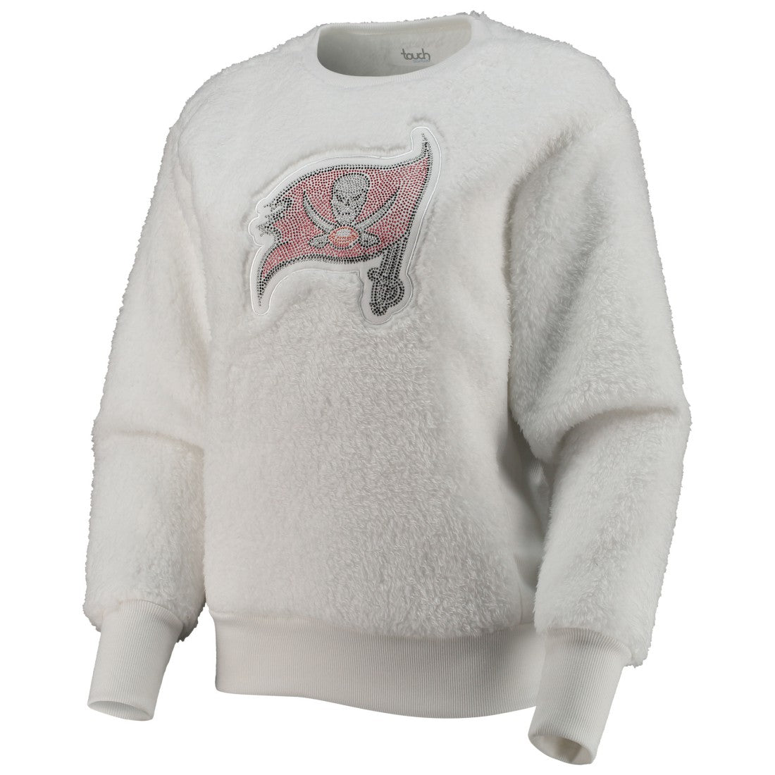 Tampa Bay Buccaneers Touch Women's Milestone Tracker Pullover Sweatshirt - White - NFL