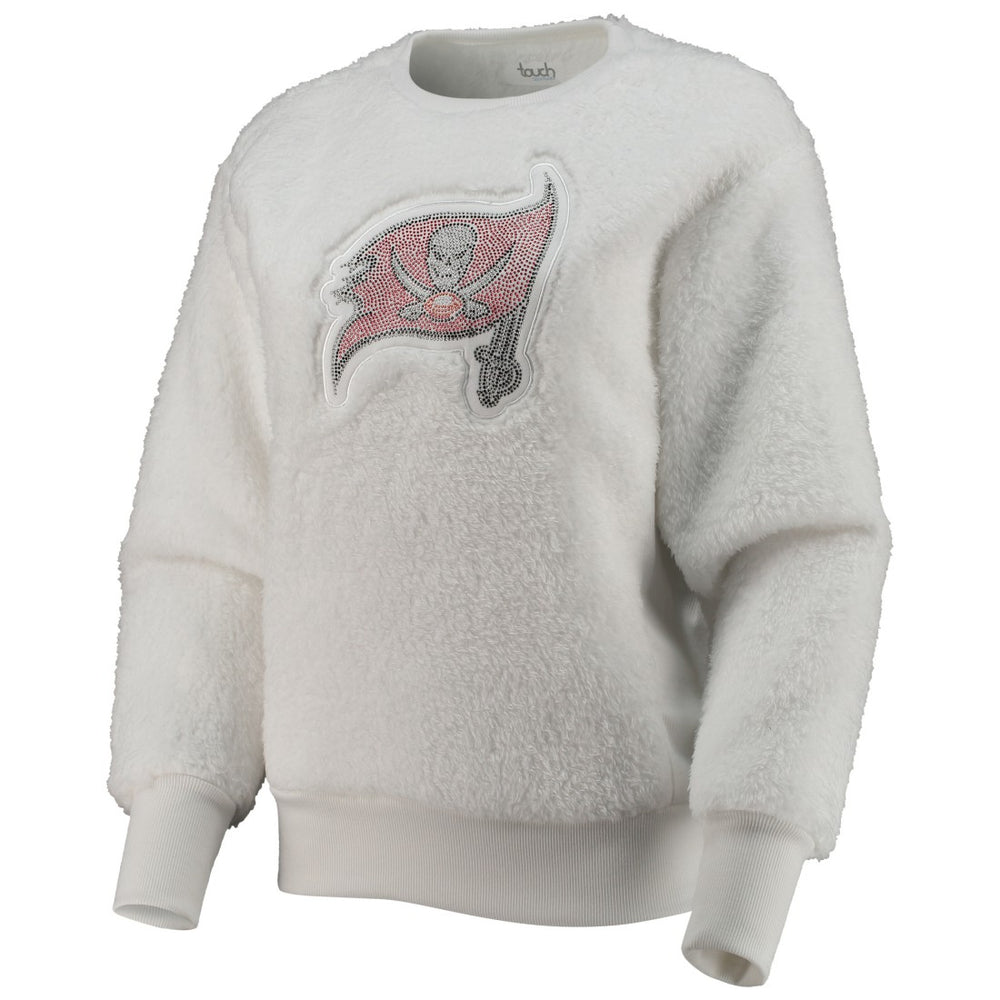 Tampa Bay Buccaneers Touch Women's Milestone Tracker Pullover Sweatshirt - White - NFL