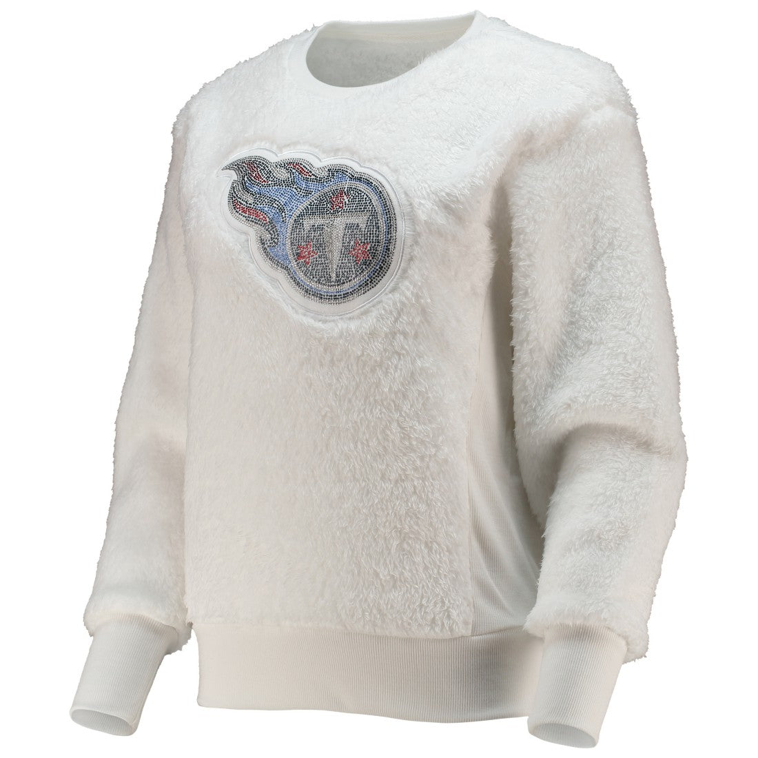 Tennessee Titans Touch Women's Milestone Tracker Pullover Sweatshirt - White - NFL