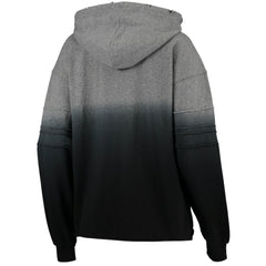 Pittsburgh Steelers Touch Women's Superstar Dip-Dye Pullover Hoodie - Heathered Gray/Black - NFL