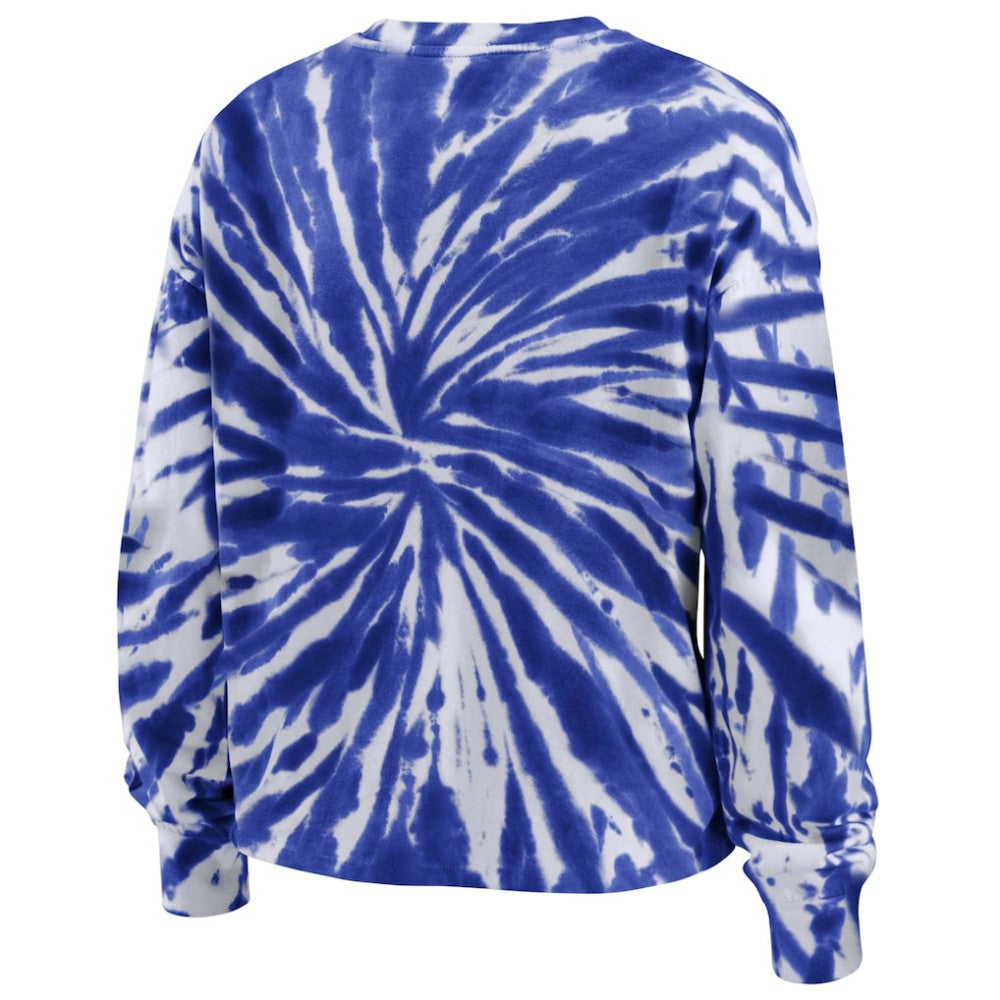 Montreal Canadiens WEAR by Erin Andrews Women's Tie-Dye Long Sleeve T-Shirt - Navy | NHL discount