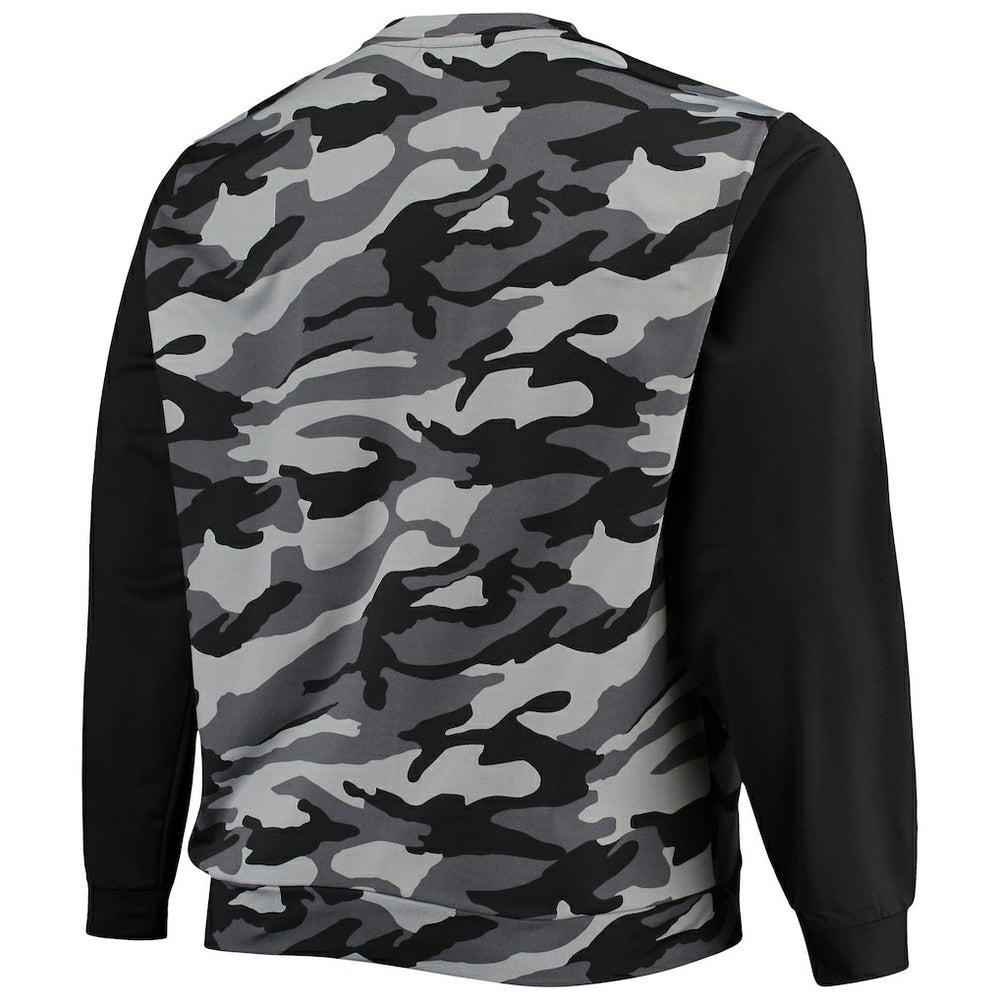 Las Vegas Raiders FOCO Camo Long Sleeve T-Shirt - Black - NFL