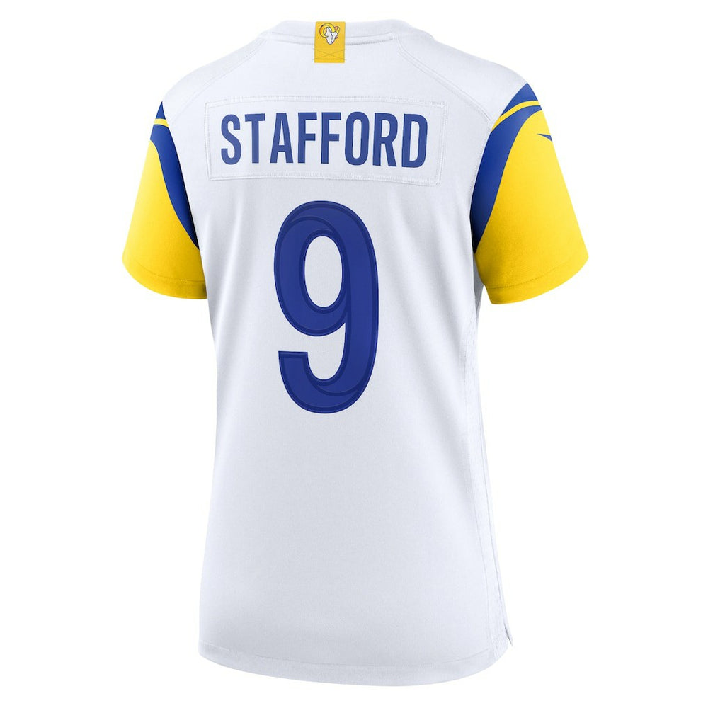 Matthew Stafford Los Angeles Rams Women's Alternate Game Jersey - White - Nike