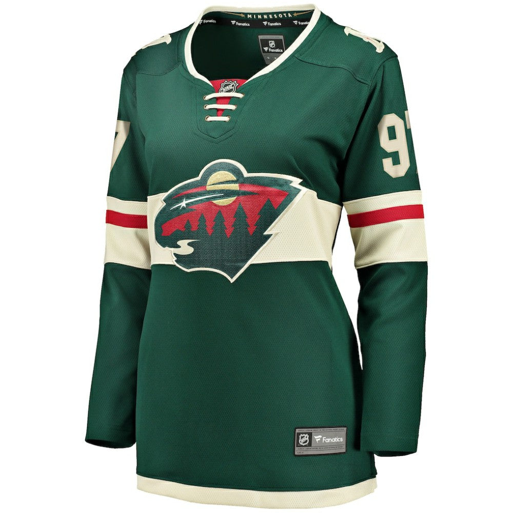 Kirill Kaprizov Minnesota Wild Fanatics Women's Home Breakaway Replica Jersey - Green | Fanatics discount