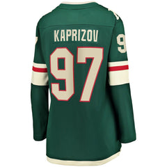 Kirill Kaprizov Minnesota Wild Fanatics Women's Home Breakaway Replica Jersey - Green | Fanatics discount